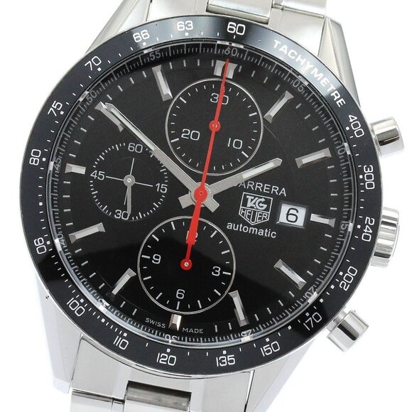 TAG HEUER Carrera CV2014.BA0786 Chronograph Date Automatic Men's Watch_882555 - Picture 1 of 7